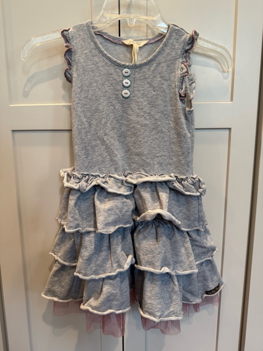 Matilda Jane "Whiskers" sweatshirt ruffle dress
